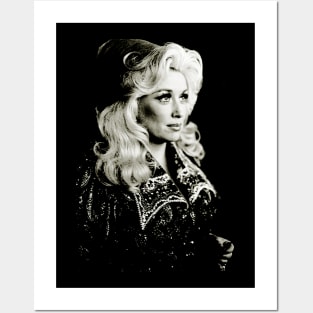 Dolly Parton Black Vintage Posters and Art